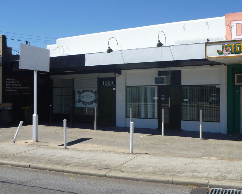 Canning Highway Shopfront With Signage