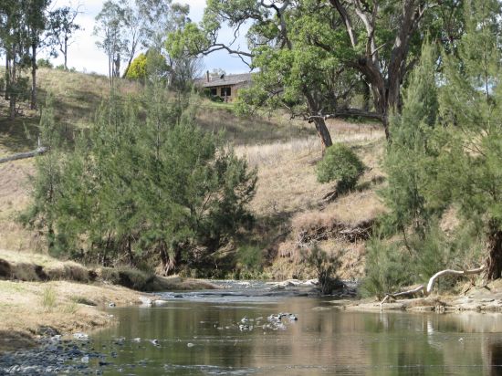 Home on 30 Ac. overlooking the Isis River