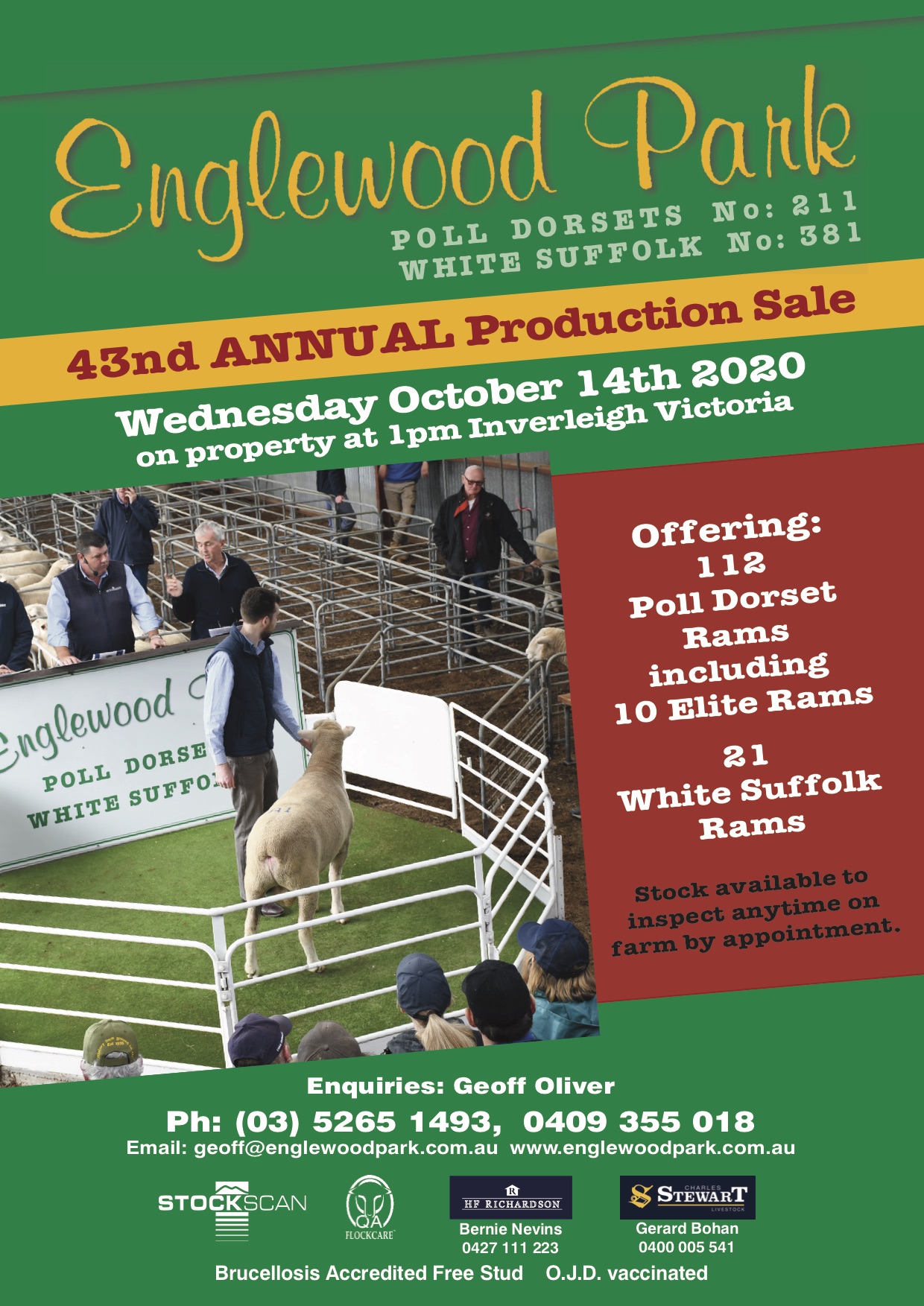 HF Richardson & Co. Real Estate Geelong > Livestock Sales > Sales